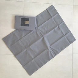 Наволочка MirSon Бязь Premium 16-5703 Light Gray 40х40 см (2200001709607) фото від покупців 7
