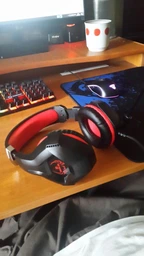 Навушники гарнітура REAL-EL GDX-7575 Black/Red чорний/червоний (290467) фото від покупців 6