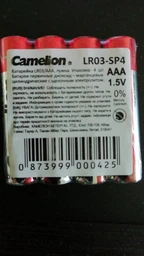 Батарейки Camelion Plus Alkaline AAA (LR03) 2 шт. (LR03-BP2) фото від покупців 12