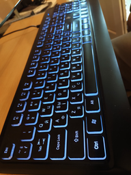 Клавиатура 2E KS110 Illuminated Black (2E-KS110UB) USB фото от покупателей 3