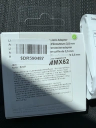 Адаптер Apple Lightning - 3.5 mm White (MMX62ZM/A) фото от покупателей 15