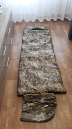 Спальний мішок ковдра армійська IVN Winter з капюшоном (TI-15-KH)