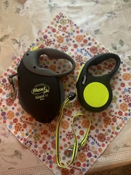 Поводок рулетка для собак мелких и средних пород Flexi New Neon S 5 м до 15 кг розовый фото от покупателей 12