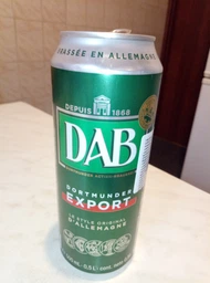 Упаковка пива DAB світле фільтроване 5% 0.5 л x 24 шт. (4053400184012)
