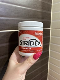 Саліцилові диски проти акне Stridex Single-Step Acne Control Maximum Alcohol Free 90 шт. фото від покупців 2