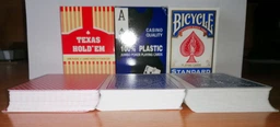 Карти гральні Duke Texas Hold'em, пластик, 54 листа 9.3х6.6х1.8 см Червоні (DN30766RED) фото від покупців 11