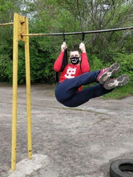 Петлі Береша EasyFit (TNS-PB) (підвісні атлетичні стропи на турнік для спини і преса) фото від покупців 4