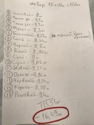 Набор PLA пластика для 3D ручки 150 метров (15 цветов)