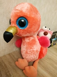 М'яка іграшка TY Beanie Boo's Фламінго "Gilda" 50см (36892)