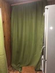 Комплект готовых штор VR-Textil Лен Мешковина № 673ш Капучино 150х275 см 2 шт (30-451) фото от покупателей 2