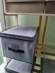 Короб складаний Handy Home з кришкою 40х30х25 см Сірий (ESH06) фото від покупців 2