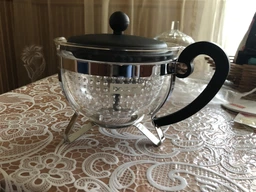 Заварочный чайник с фильтром и крышкой, серебристый, 1,3 л, Chambord Bodum фото от покупателей 2