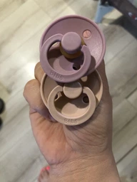 Пустушка кругла 6+ міс BIBS BLUSH 20362 фото від покупців 2