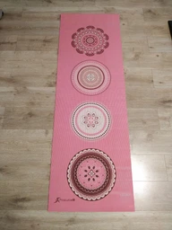 Коврик для йоги ProsourceFit Satya Yoga Mat, 5 мм, PS-1926-PK (розовый) фото от покупателей 7
