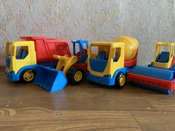 Екскаватор TIGRES 26*12*15см "Tech Truck" арт.39476 жовтий фото от покупателей 2