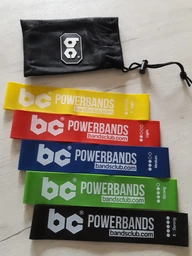 Набір фітнес гумок Bandsclub Power Mini (5 штук) еспандери для спорту фото від покупців 6
