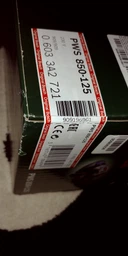 Кутова шліфувальна машина BOSCH PWS850-125, 850Вт, 125мм, антивібраційна рукоятка (0.603.3A2.70B) фото від покупців 7