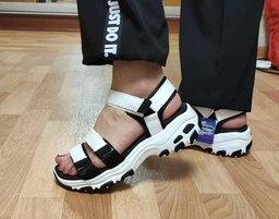 Жіночі сандалі Skechers D`Lites Fresh Catch Gray 38,5 Сірий 31514-GRY