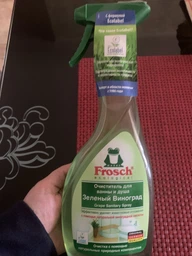 Спрей для чистки ванн Frosch для ванны и душа с виноградной кислотой 500 мл (4009175170941/4009175953667)