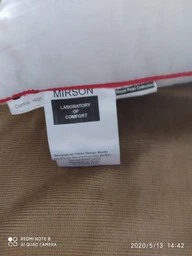 Подушка Ортопедическая MirSon DeLuxe 50x70 см (2200000008695) фото от покупателей 3