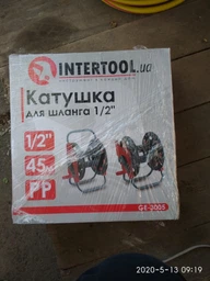 Котушка для шланга 1/2" 45 м, PP, steel, ABS INTERTOOL GE-3005 фото від покупців 4