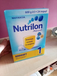 Дитяча суміш Nutrilon 1 Комфорт 600 г (5900852038518) фото від покупців 19