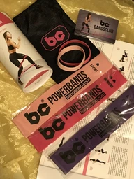 Набір резинок для фітнесу та спорту Bandsclub Power Lady 3шт + програма тренувань на 4 тижні (домашній тренажер) фото від покупців 5