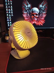 Портативний Вентилятор BASEUS Box Clamping Fan 360 White фото від покупців 3