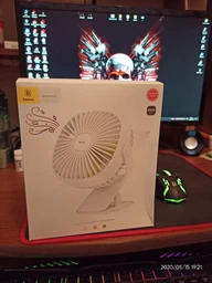 Портативний Вентилятор BASEUS Box Clamping Fan 360 White