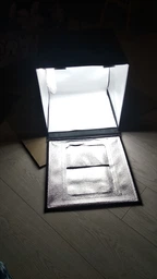 Фотобокс для предметной съемки PU5040 + Штатив PU361L (40x40x40 см) Черный
