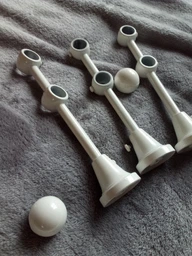 Карниз металевий подвійний PLASTIDEA для штори з гачками (16 - 16) Білий Болонь 300 див. фото від покупців 8