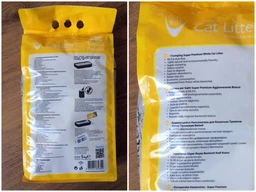 Наповнювач для котів грудкуючий бентонітовий з ароматом ванілі Van Cat Vanilla Perfumed 6л фото від покупців 9