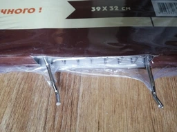 Подвійні хромовані грати Grill Me BQ - 024 39*32 см 4823082701308 фото от покупателей 3
