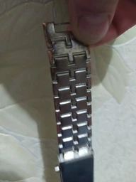 Часы-браслет Led Watch Iron Samurai Айрон Самурай серебристый с красными светодиодами ( IBW012SR )