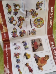 Магнитный конструктор Magic Magnet 40 деталей фото от покупателей 7