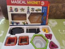 Магнитный конструктор Magic Magnet 40 деталей фото от покупателей 4