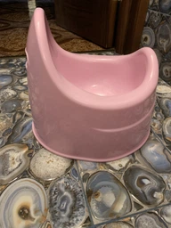 Горщик дитячий анатомічний Chicco Eco+ 18 м+ Рожевий (11533.00.01) (2900990845002) фото від покупців 15