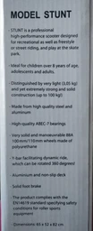 Труковий самокат Scale Sports Extrem Abec-11. White