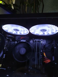 Вентилятор Frime Iris LED Fan 15LED Azure (FLF-HB120A15)