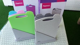 Набір обробних дощок Fissman 3 шт. на підставці (8013)