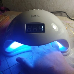 Гібридна лампа для манікюру UFT SUN UV 48W UV/LED White фото від покупців 2