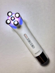 Микротоковый массажер для лица OKACHI GLIYA OG-5832 с технологиями RF+ EMS + LED терапии прибор для лифтинга подтяжки лица фото от покупателей 2