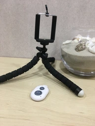 Трипод Штатив Восьминіг + Bluetooth пульт на смартфон Clefers - Тримач для Телефона, GoPro, Камери, Фотоапарата (500333х2) фото від покупців 6