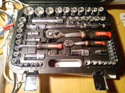 Набір інструментів 1/2" & 1/4", 110 од., SUPER LOCK STORM, Cr-V INTERTOOL ET-8110 фото від покупців 2