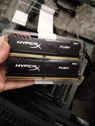 Оперативная память HyperX DDR4-3000 32768MB PC4-24000 (Kit of 2x16384) Fury Black (HX430C15FB3K2/32) фото от покупателей 1