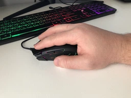 Ігрова комп'ютерна миша A4tech J90s Bloody, USB Activated, Extra Fire Button, 8000 CPI, RGB, 20M натискань Black фото від покупців 3