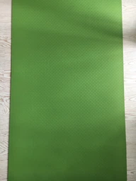 Коврик для йоги и фитнеса EasyFit TPE+TC 6 мм двухслойный синий-голубой фото от покупателей 2
