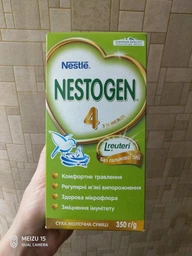 Суміш Nestle Nestogen 4 з 18 місяців 350 г (7613038448176_7613033078248) фото від покупців 1