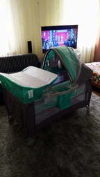 Кроватка-манеж Lionelo SVEN PLUS BLUE NAVY фото от покупателей 14