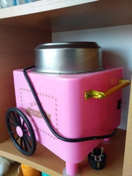 Апарат для приготування солодкої вати Рожевий Cotton candy maker (SH774132) фото від покупців 5